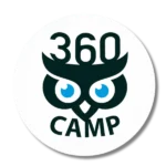 360 camp logo